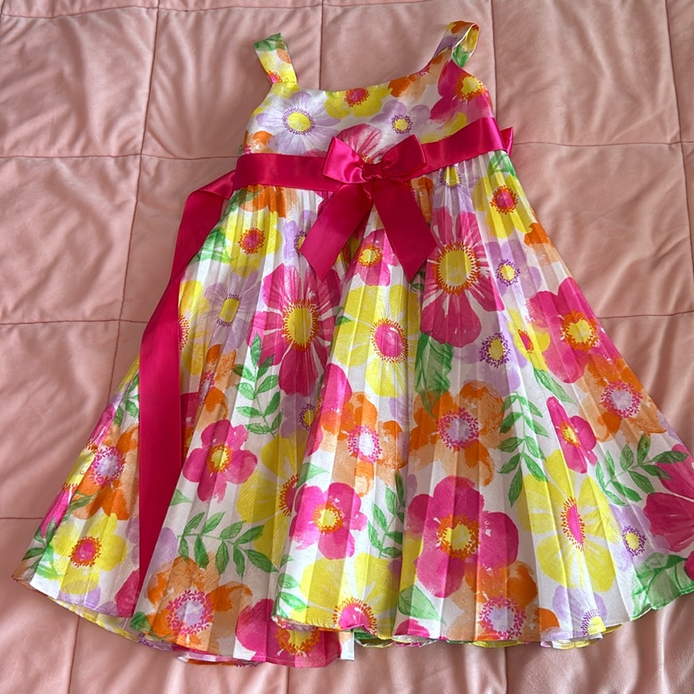 Girls flower dress